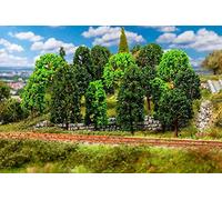 Faller FA181524 - Set di 15 Alberi da Fogliame Assortiti