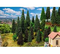 Faller FA181530 - Set di 30 Alberi da Bosco Misti, Diversi