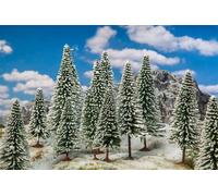 Faller FA181580 18 Wintertannen Modellbausatz, Zubehör, Mehrfarbig