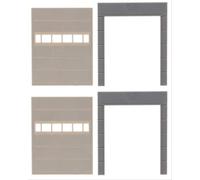 Faller Goldbeck FA180881 2 Wall Panels with Gates, Various