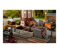 Faller Modellismo ferroviario 120128 - Piccola piattaforma con gru di carico e servo Motor