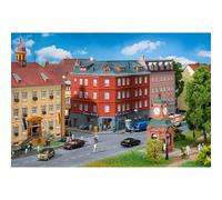 Faller H0 130138 - Casa Angolare Con Studio Di Tatuaggi Kit Nuovo