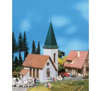 Faller H0 130240 kit di costruzione Dorfkirche 1:87