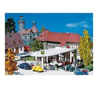 Faller H0 130347 - Stazione Di Servizio BP 192 X 141 X 64 Mm Kit Nuovo
