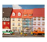 FALLER H0 130494 Set 2 Case Cittadine con Ponteggio da Pittore - Bausatz