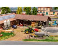 Scala H0 Kit FALLER 130584 Geräteunterstand Güllegrube E Silos Mangime Nuovo