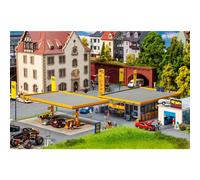 Faller H0 130589 - Stazione Di Servizio Kit Nuovo