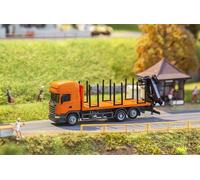 FALLER H0 161634 - Scania R 13 Kurzholz Autocarro,Car System (Herpa) Merce Nuova