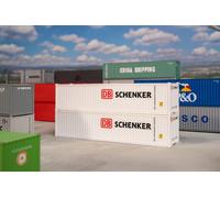 Faller H0 182153 - Contenitore DB Da 40` 2 Pezzi Nuovo