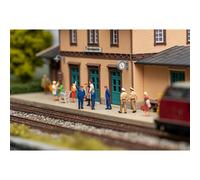 FALLER H0 FA180237 Set 3 Figure Con Effetti Sonori, Dipinte, Marrone