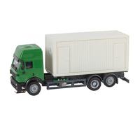 Faller Ho 161480 Autocarro MB Sk '94 Baucontainer (Herpa) Merce Nuova