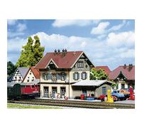 FALLER Kit modellino della stazione ferroviaria di Güglingen con 213 pezzi singoli 119 x 56 x 60 mm Accessori ferroviari modello I stazione ferroviaria standard Z edificio I