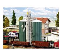 Faller - Modello di Edificio Industriale in Scala ferrovia 1: 148 (H0 Fa DOPPELSILOS F120260)