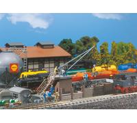 FALLER N 222154 - Stazione Carbone Kit di Costruzione Merce Nuova