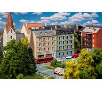 FALLER N 232379 Case Cittadine Con Elektrofachgeschäft Kit Merce Nuova