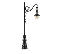 Faller N 272131 Lampada LED, Lampione, Luce Calda, 3 Pezzi In Scatola Originale