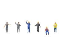 FALLER H0 MECCANICO INDUSTRIALE E OPERAIO DIPINTO STAZIONARIO MODELLISMO