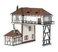 FALLER Reiterstellwerk - Modellino con 133 pezzi, 179 x 168 x 160 mm, accessori ferroviari H0 Edificio I Modelleisenbahn H0