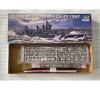 Uss New Orleans Ca-32 1942 Battleship 1:700 Plastic Model Kit TRUMPETER