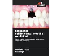 Fallimento dell'impianto: Motivi e condizioni: Guida completa all'eziologia e alla gestione delle complicanze implantari