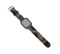 Falling Coffee Beans Cup Cinturino di ricambio in silicone per orologio sportivo compatibile con Apple Watch, 38mm/40mm, Acciaio inossidabile, Ametista