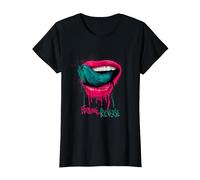 Falling in Reverse - Official Merchandise - Lips Maglietta, Donna, Nero, XXL