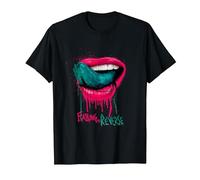 Falling in Reverse - Official Merchandise - Lips Maglietta, Uomo, Nero, 3XL