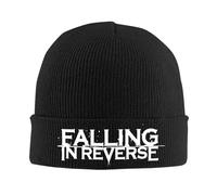 Falling in Reverse Rock Band Logo Accessori Berretto Caldo Invernale per Uomini Donne Cappellini a Maglia Berretti Metalcore Teschi