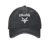 Falling in Reverse Rock Band Metal Musica Accessori Unisex Cappellini Casual Casquette Regolabili Cappello da papà Cotone, per Tutte Le Stagioni