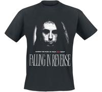 Falling in Reverse Where Is Your God Now Uomo T-Shirt Nero M 100% Cotone Regular
