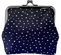 Falling Snow Winter - Portamonete da donna in pelle, piccolo portamonete con chiusura a lucchetto a bacio, regalo per ragazza, Come nella foto, Taglia unica, Organizer per borse