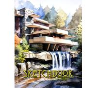 Fallingwater Sketchbook.: 120 pages. 8.5” x 11”. Paperback. Interior - Unruled Blank pages featuring a fine line border frame.