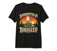 Fallita da Birdseed Funny Bird Watching Lover Retro Maglietta Premium