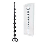 Fallo anale a sfere in silicone dildo dilatatore palline anal plug butt morbido