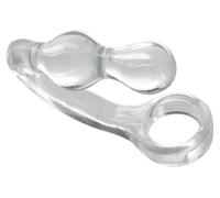 Fallo plug anale indossabile con anello fallico per uomo contro eiaculazione pr