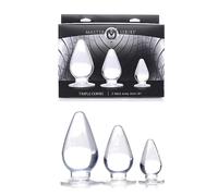 Fallo anale dilatatore grande anal plug per uomo e donna set liscio maxi dildo