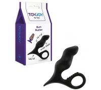 Fallo anale in silicone mini dildo liscio morbido per massaggio prostata black