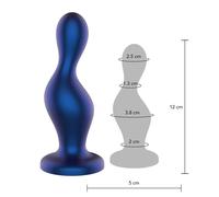 Fallo anale liscio in silicone dildo anal butt liscio morbido dilatatore sexy