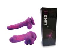 Fallo anale vaginale per macchina del sesso con ventosa in silicone realistico