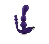 Fallo anale vibrante dildo con doppia stimolazione Vaginale Anale Toyz4lovers