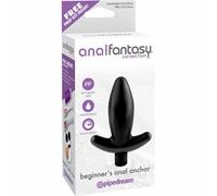 fallo anale vibratore stimolatore vibrante nero dildo massaggio ano black