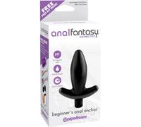 fallo anale vibratore stimolatore vibrante nero dildo massaggio ano black