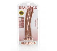 Fallo big tan CURVED REALISTIC DILDO WITH SUCTION CUP - 10''/ 25,5 CM