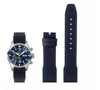 Fallo di vacca in nylon ad alta densità per il pilota di marchio IWC Prince Bertolo Portogallo Portogallo Filla Watchband 20 21mm Bracciale maschile Nylon Cowhide Watch Cinghia