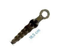 Fallo dildo anale con anello buttplug plug a sfere sex toy anal liscio morbido