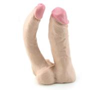 Fallo dildo realistico doppio strap on indossabile vaginale anale vac-u-look fl