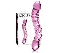 Fallo doppio in vetro dildo glass vaginale anale stimolatore punto G e prostata