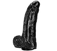 Fallo gigante XXL, fallo grande da 3 kg, sex toy femminile con silicone liquido, fallo prostatico morbido con forti ventose, sex toy femminile realistico estremo