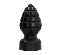 Fallo grande per fisting dildo maxi dilatatore big vaginale anale butt plug nero