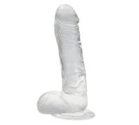 Fallo grande realistico dildo vaginale anale grosso con testicoli pene finto big